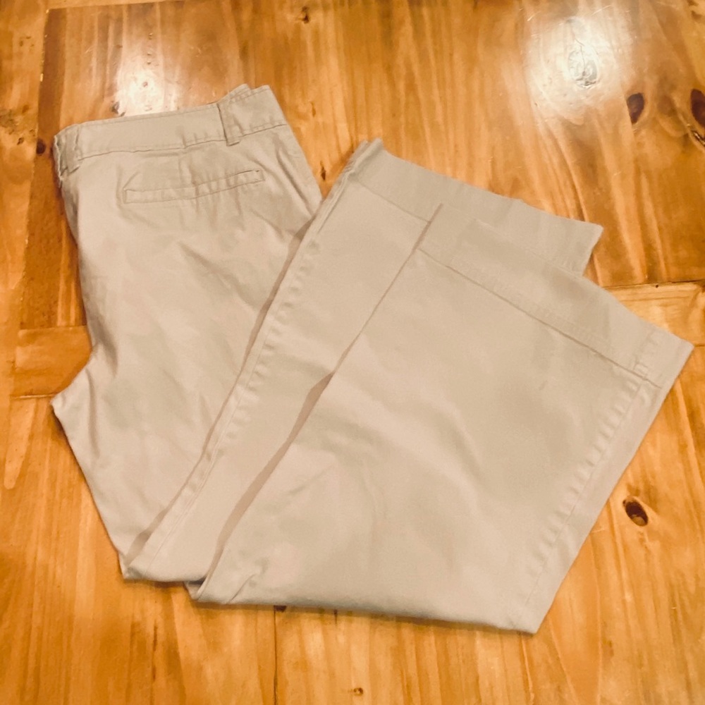 OLD NAVY - Wide Leg Khaki Pants - Size 14